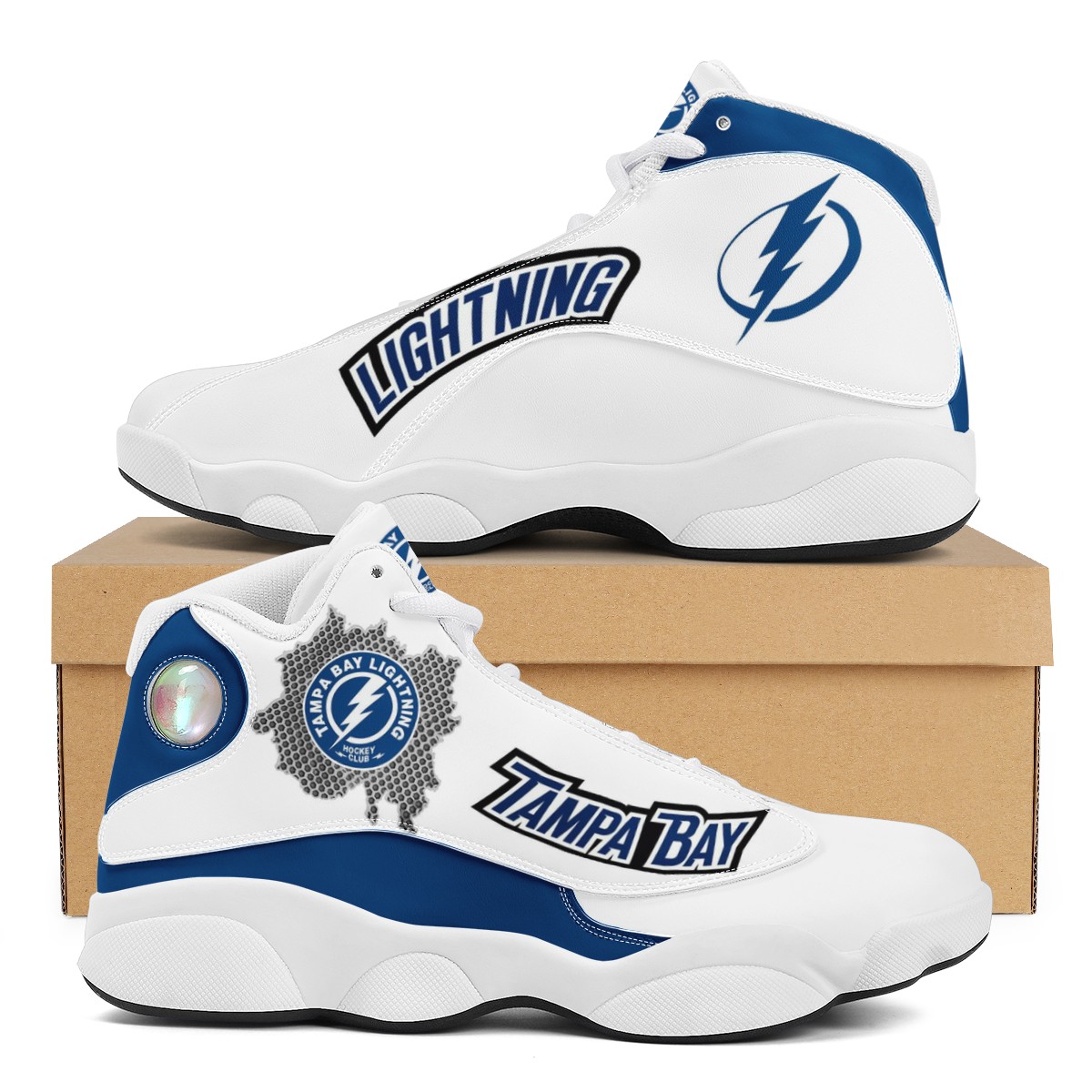 Men's Tampa Bay Lightning Limited Edition JD13 Sneakers 001